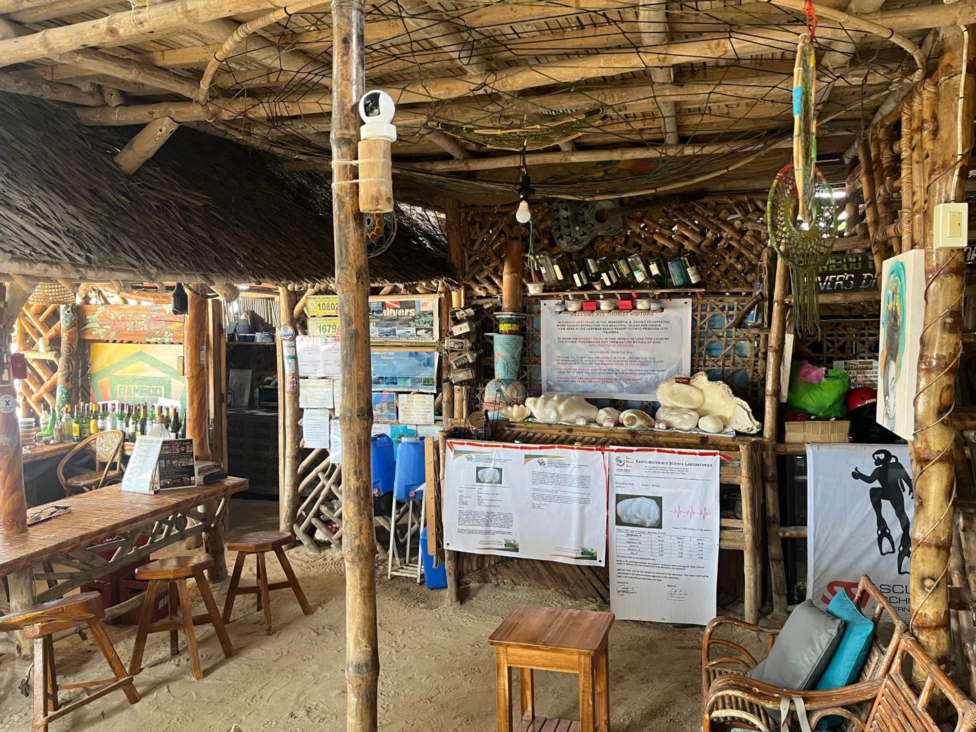 Bamboo Nest Beachfront Puerto Princesa ภายนอก รูปภาพ